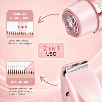 Sellia Glow – Afeitadora Corporal 2 en 1