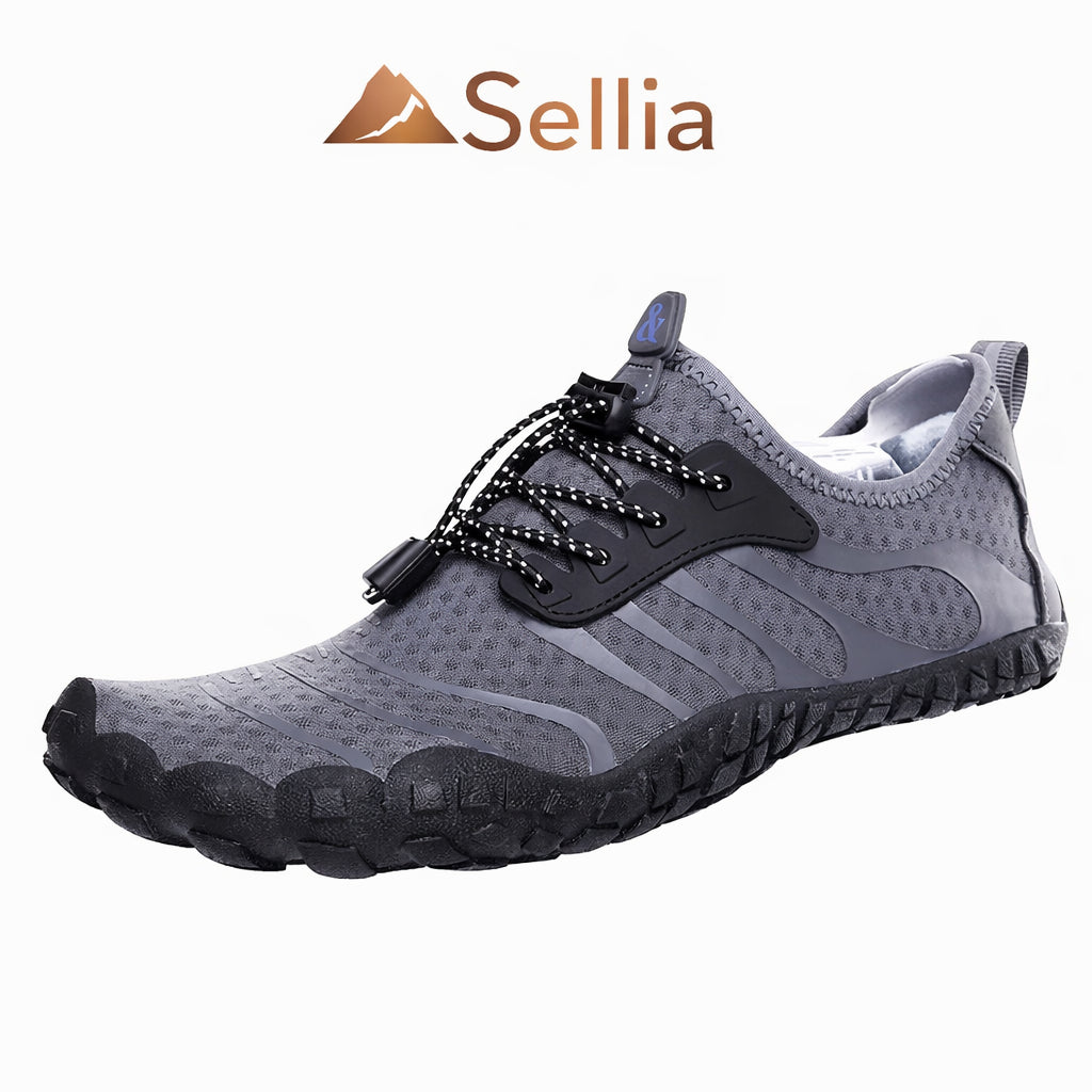 Chaussures Barefoot Gris