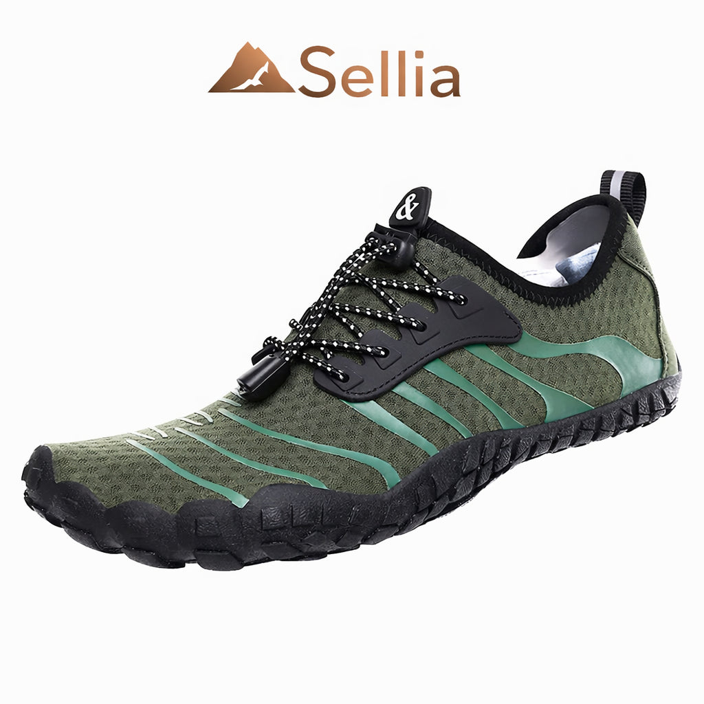 Chaussures Barefoot Vert kaki