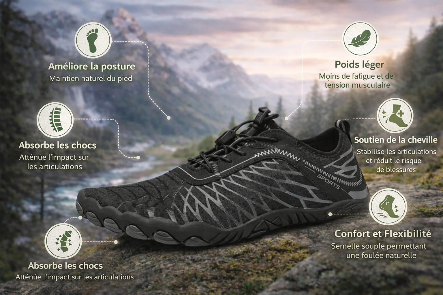 Sellia – Chaussures Barefoot Confort & Liberté Naturelle